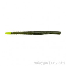 Berkley PowerBait Shaky Snake Soft Bait 5 Length, Black/Chartreuse, Per 8 550251961